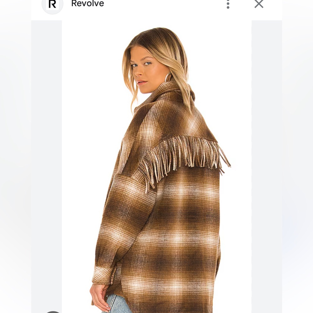 Steve Madden x BB Fringe Shacket